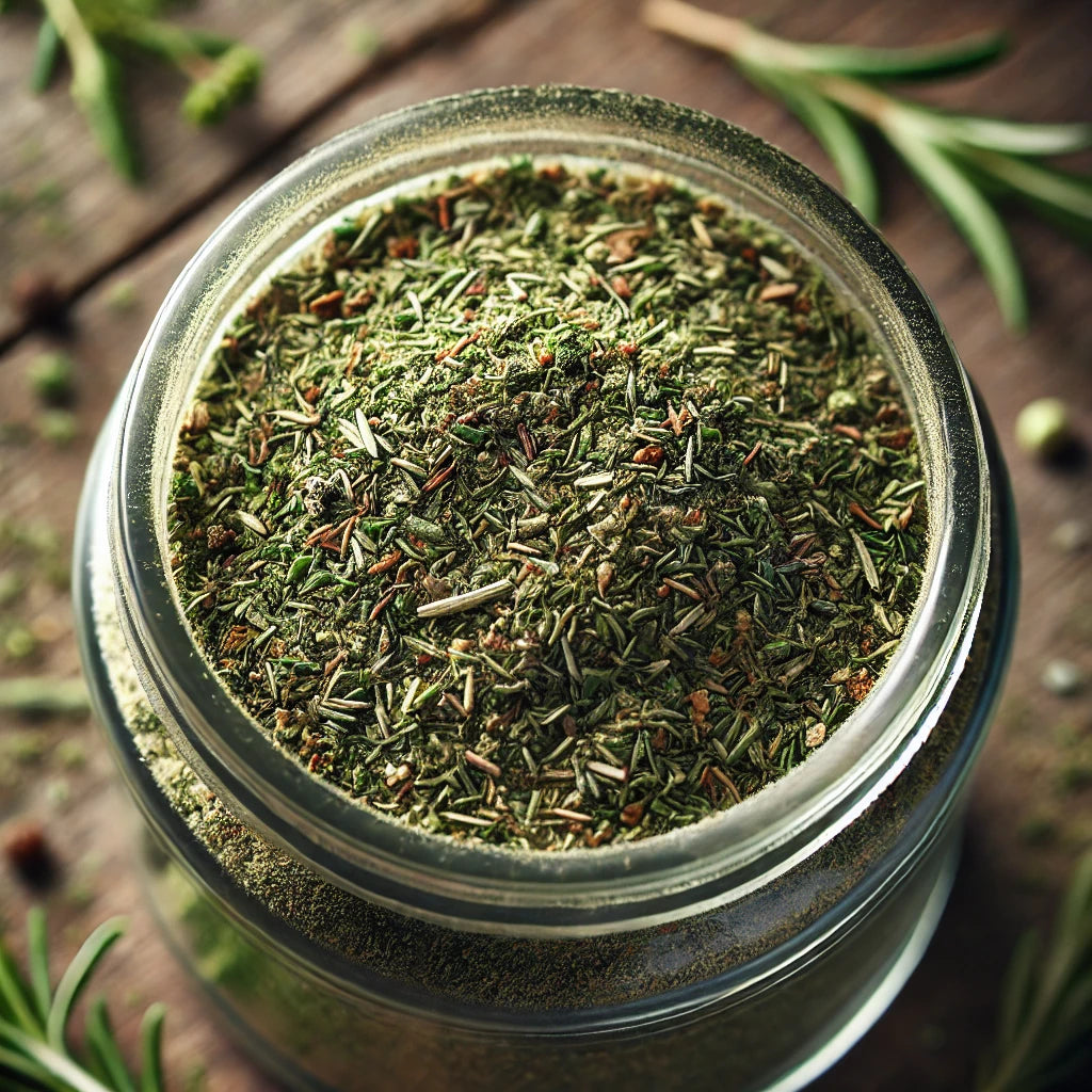 Herbes De Provence Milk Jar Stainless Steel Cap .98 oz