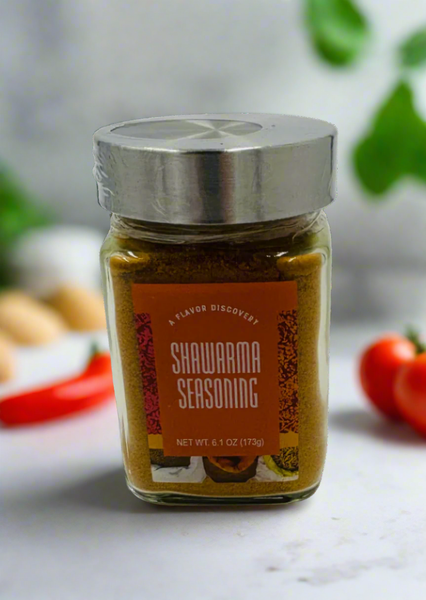 Shawarma Seasoning Soft Square Jar 6.1 oz
